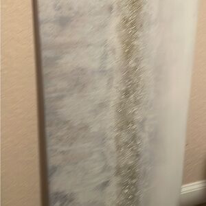 Abstract Glitter Canvas Art